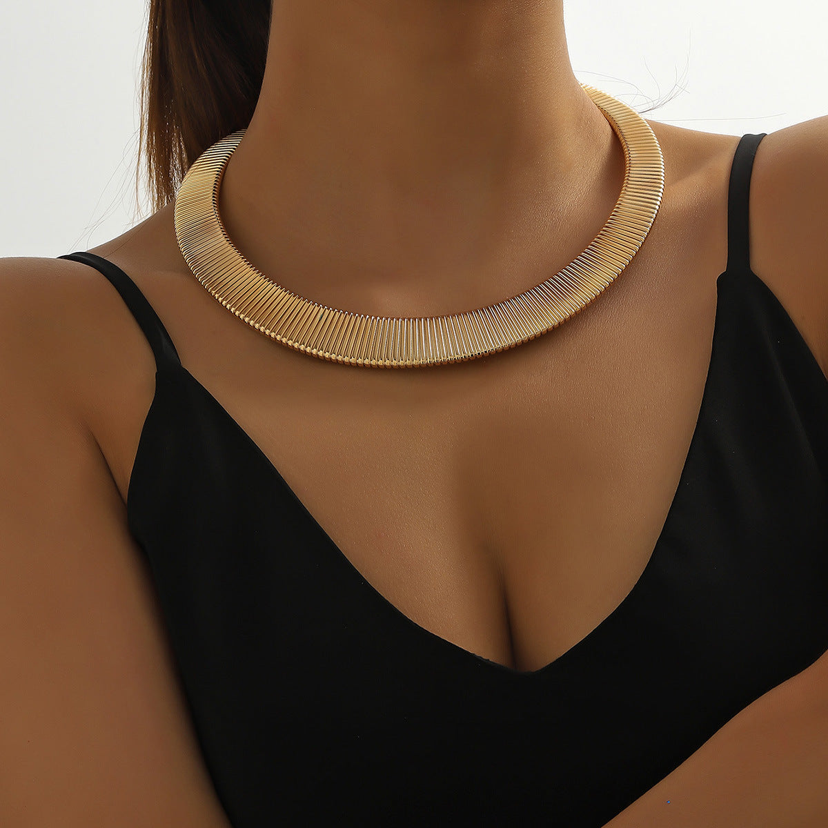 Metal Circle Necklace