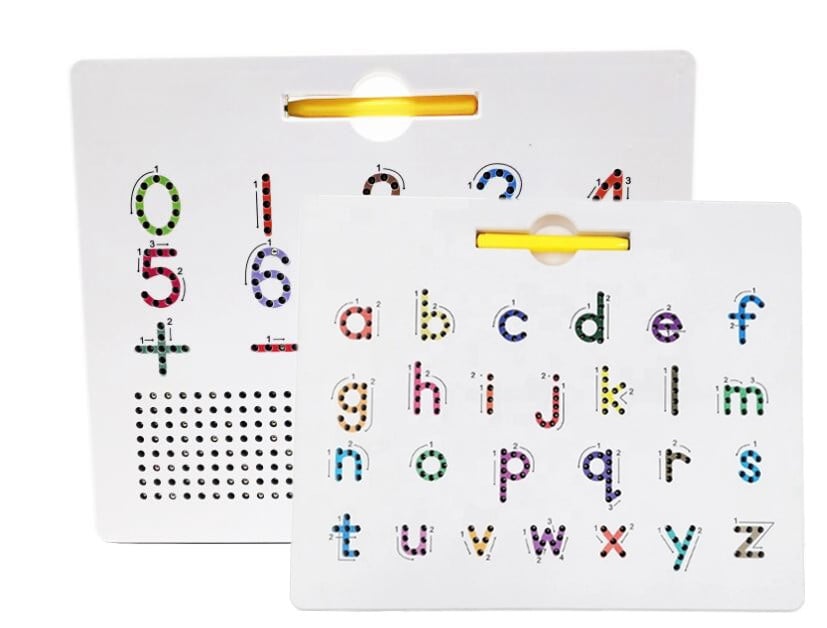 Double Sided Magnetic Letters Board