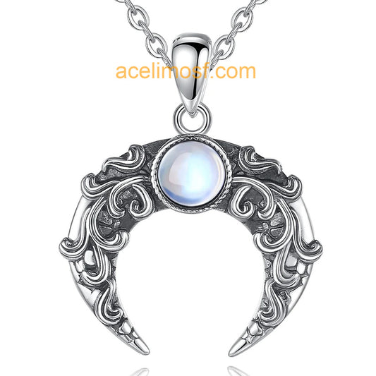 acelimosf™-Crescent Moon Necklace