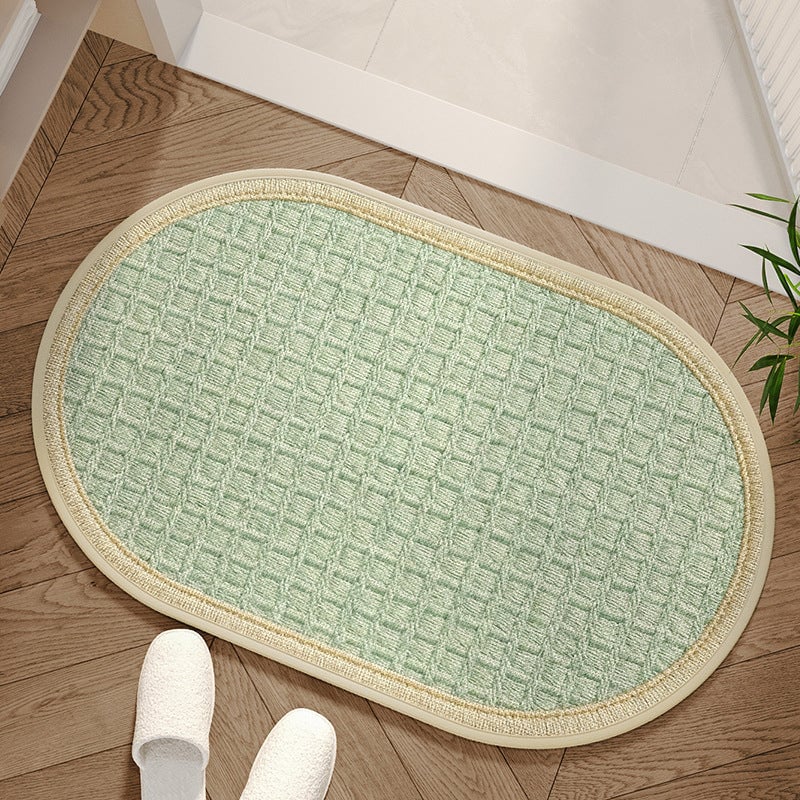 Absorbent Woven Bath Mat with Non-Slip Bottom🐶🐱