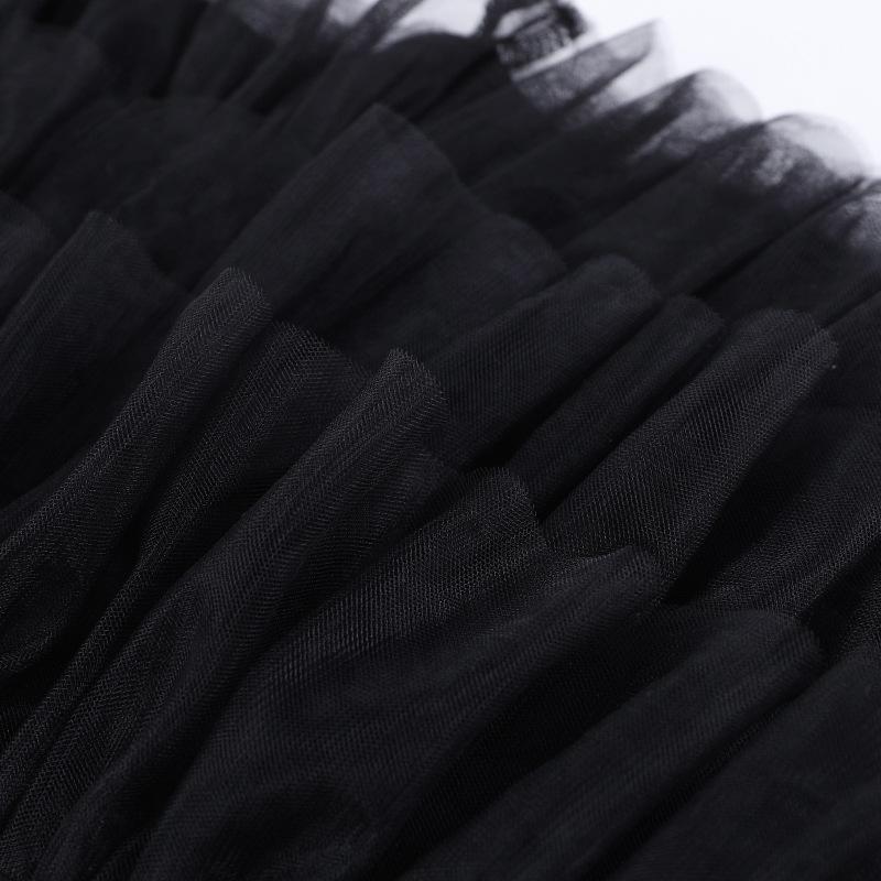 acelimosf™-Buckle mesh zip-up ruched A line mini skirt goth Alternative Darkwave Fashion goth Emo Darkwave Fashion