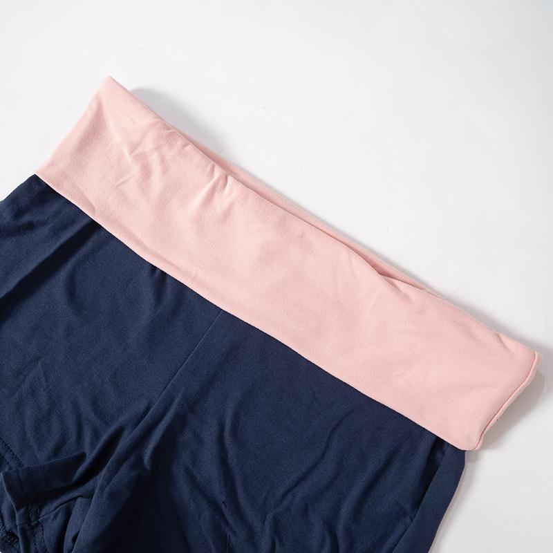 acelimosf™-U neck contrast backless cami pant set