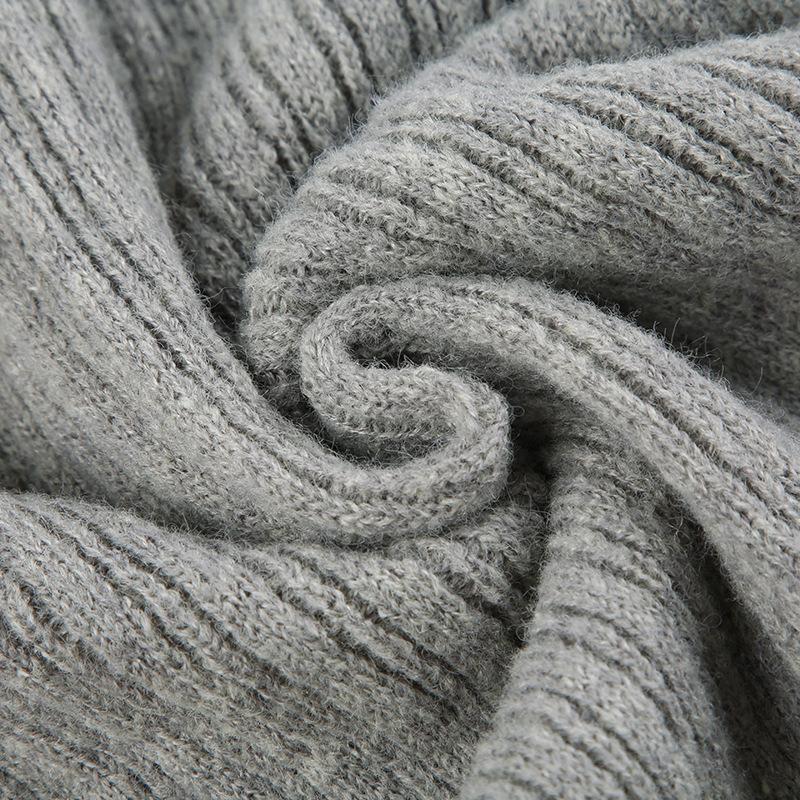 acelimosf™-Knitted solid low rise maxi skirt