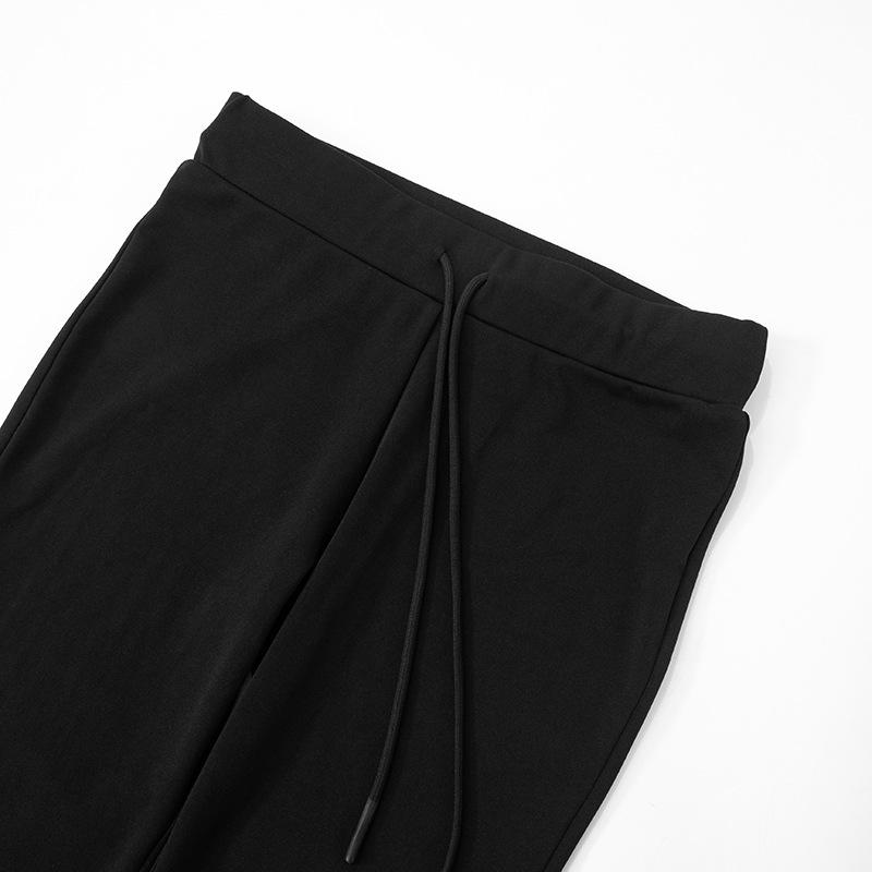 acelimosf™-High rise drawstring ruched wide leg pant