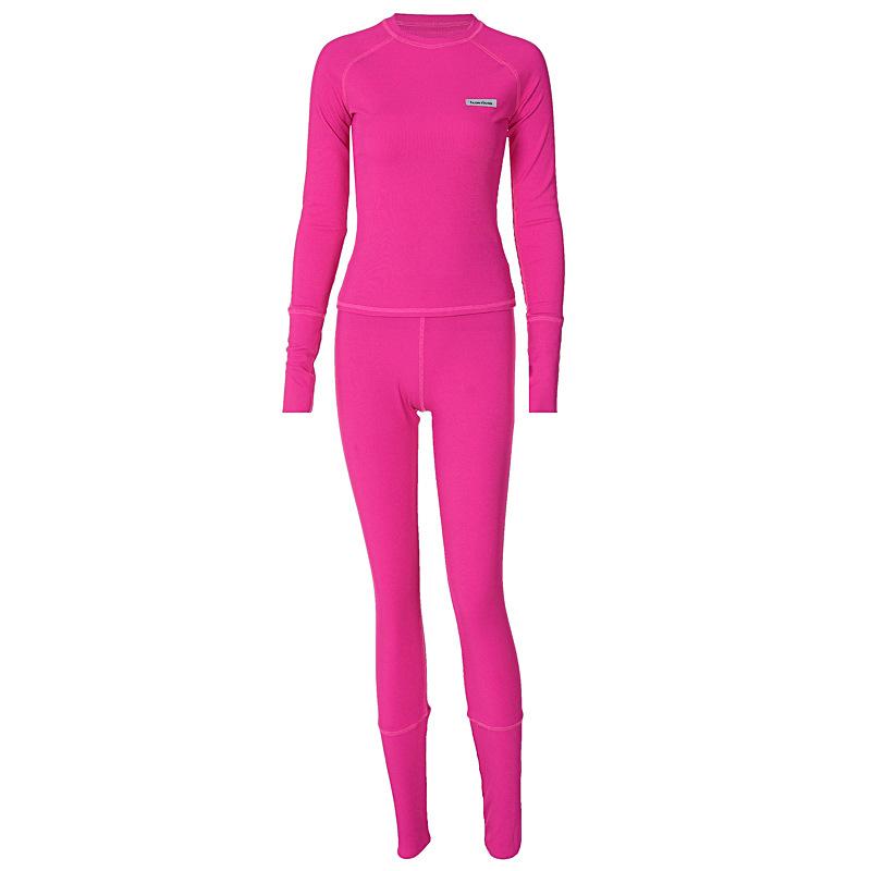 acelimosf™-Ribbed solid long sleeve stitch crewneck pant set