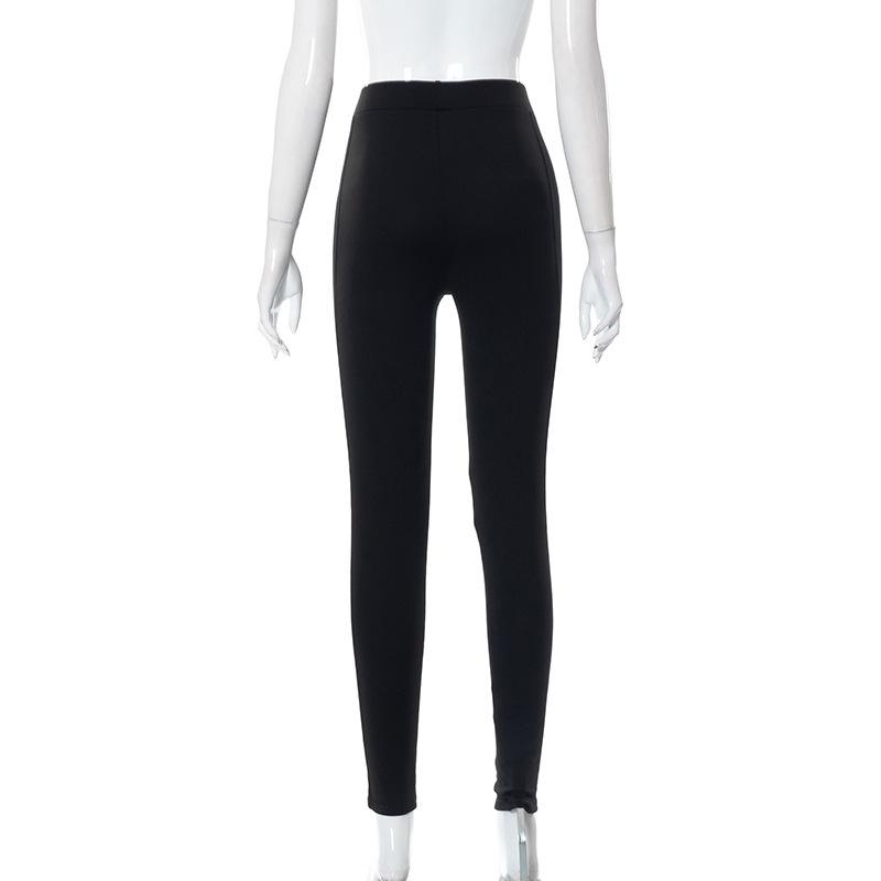 acelimosf™-Mesh patchwork high rise leggings pant