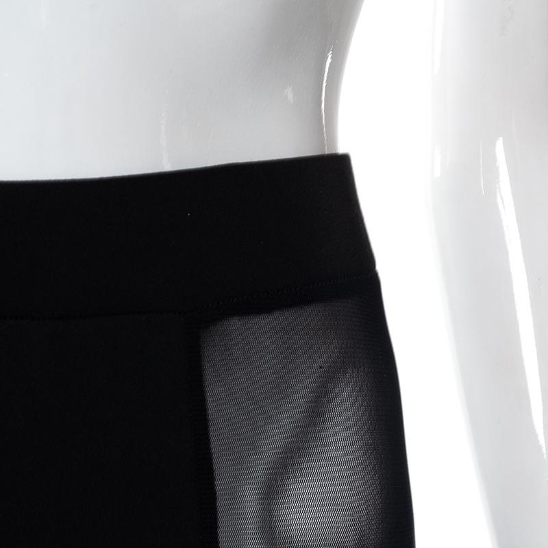 acelimosf™-Mesh patchwork high rise leggings pant