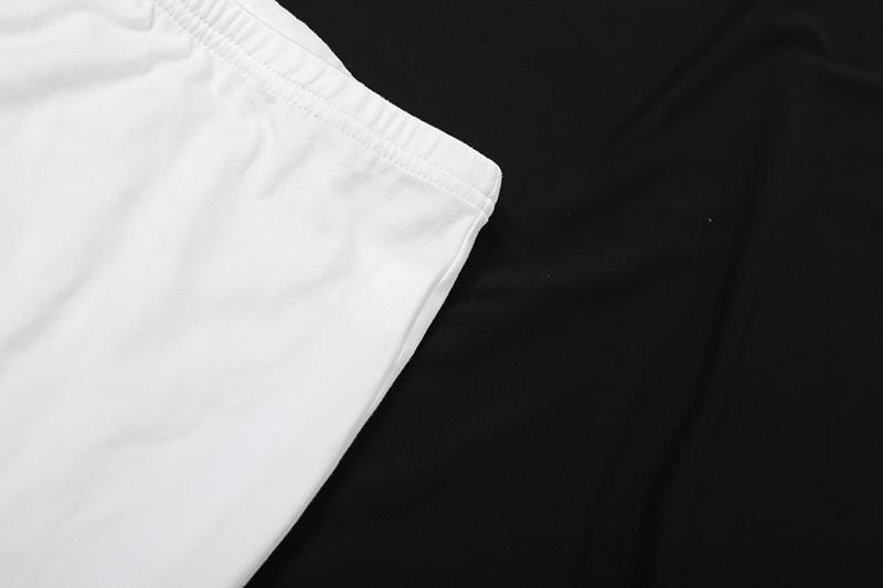 acelimosf™-One shoulder self tie irregular solid high rise pant set
