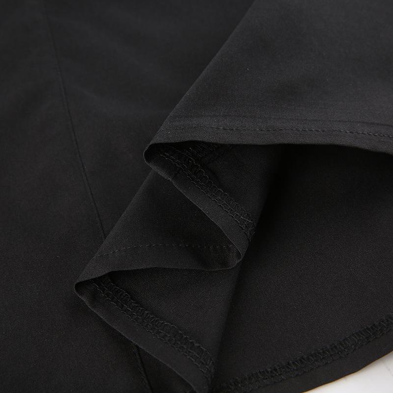 acelimosf™-Dragon pattern lace up contrast lace hem maxi skirt grunge 90s Streetwear Disheveled Chic Fashion grunge 90s Streetwear Distressed Fashion