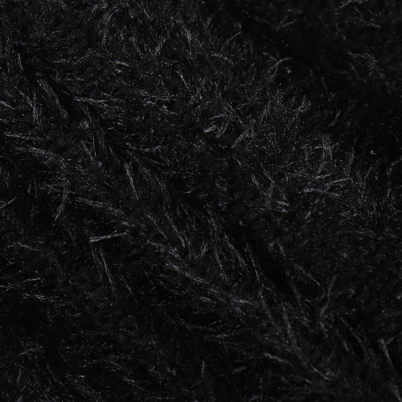 acelimosf™-Tassels cross applique fluffy mini skirt goth Emo Darkwave Fashion