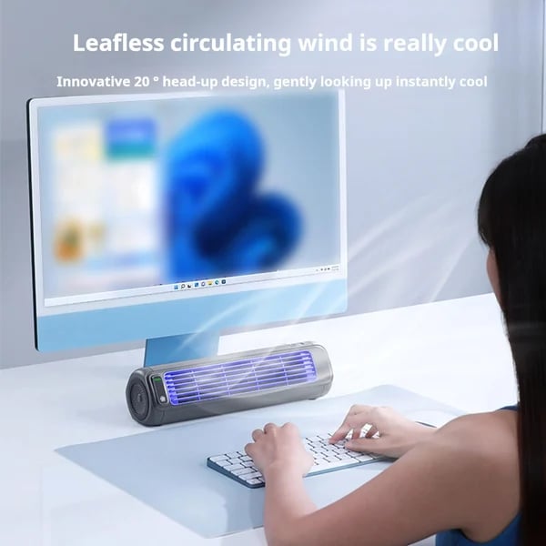 🍃Rechargeable Desktop Tower Fan