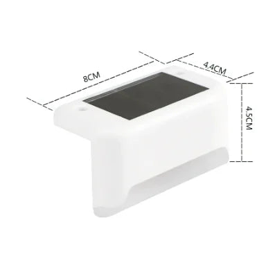 LED Solar Lamp Path Staircase Outdoor Waterproof Wall Light-BUY MORE SAVE MORE