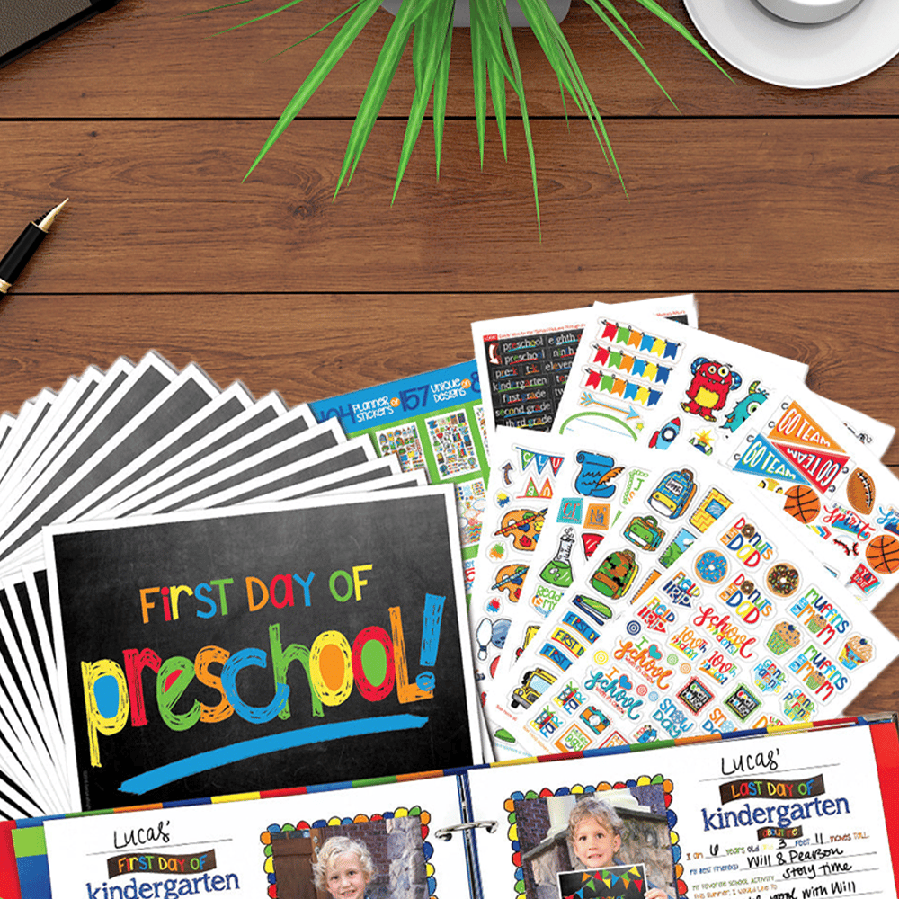 📚Easiest School Days Memory Album