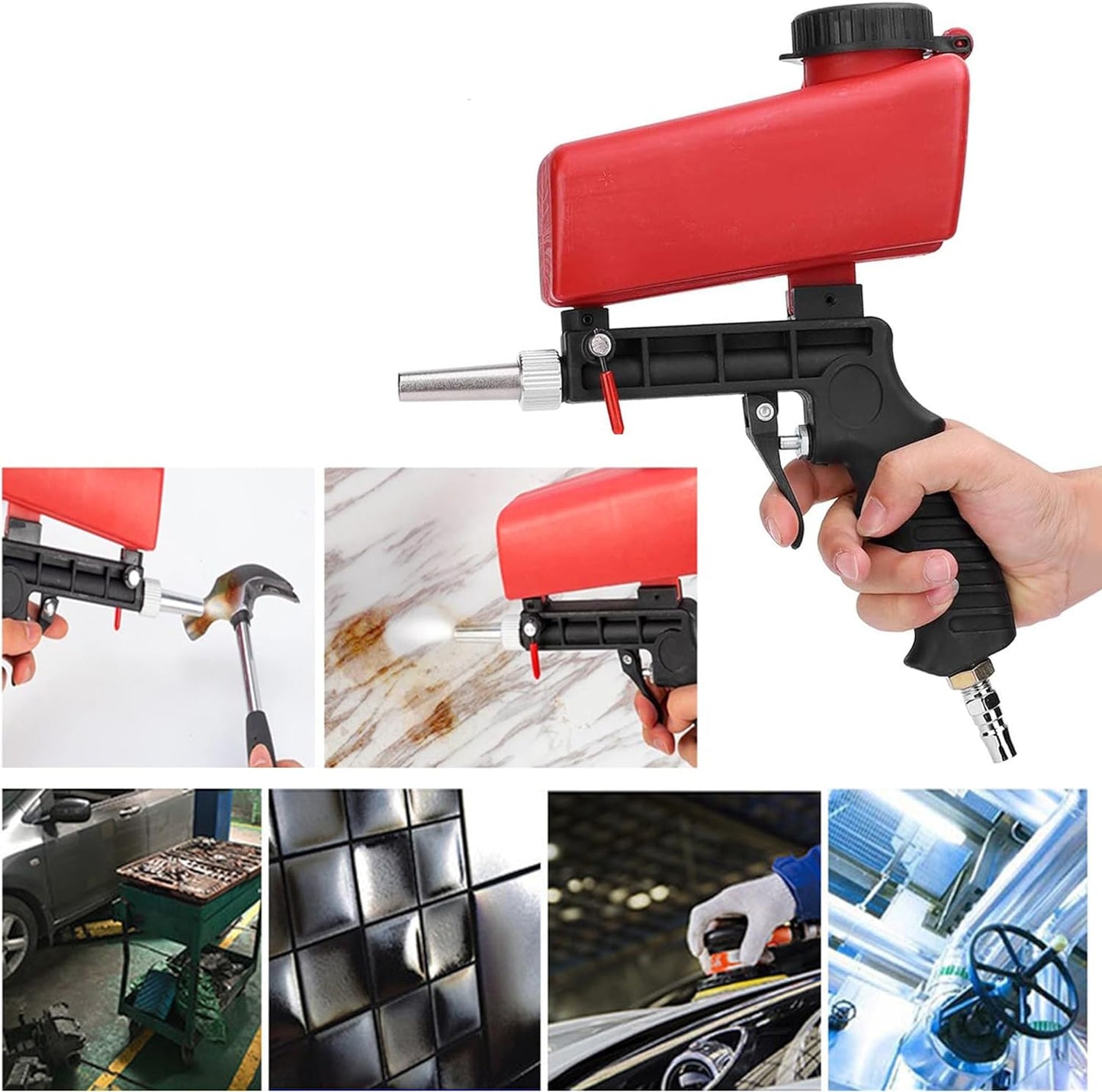 Portable Pneumatic Sandblasting Gun