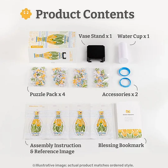 💐3d Jigsaw Puzzle Vase