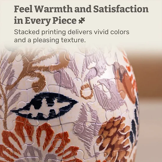 💐3d Jigsaw Puzzle Vase