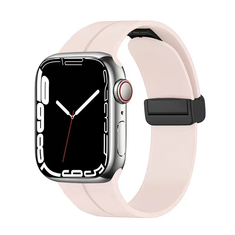 Silicone Magnetic Folding Band For Apple Watch