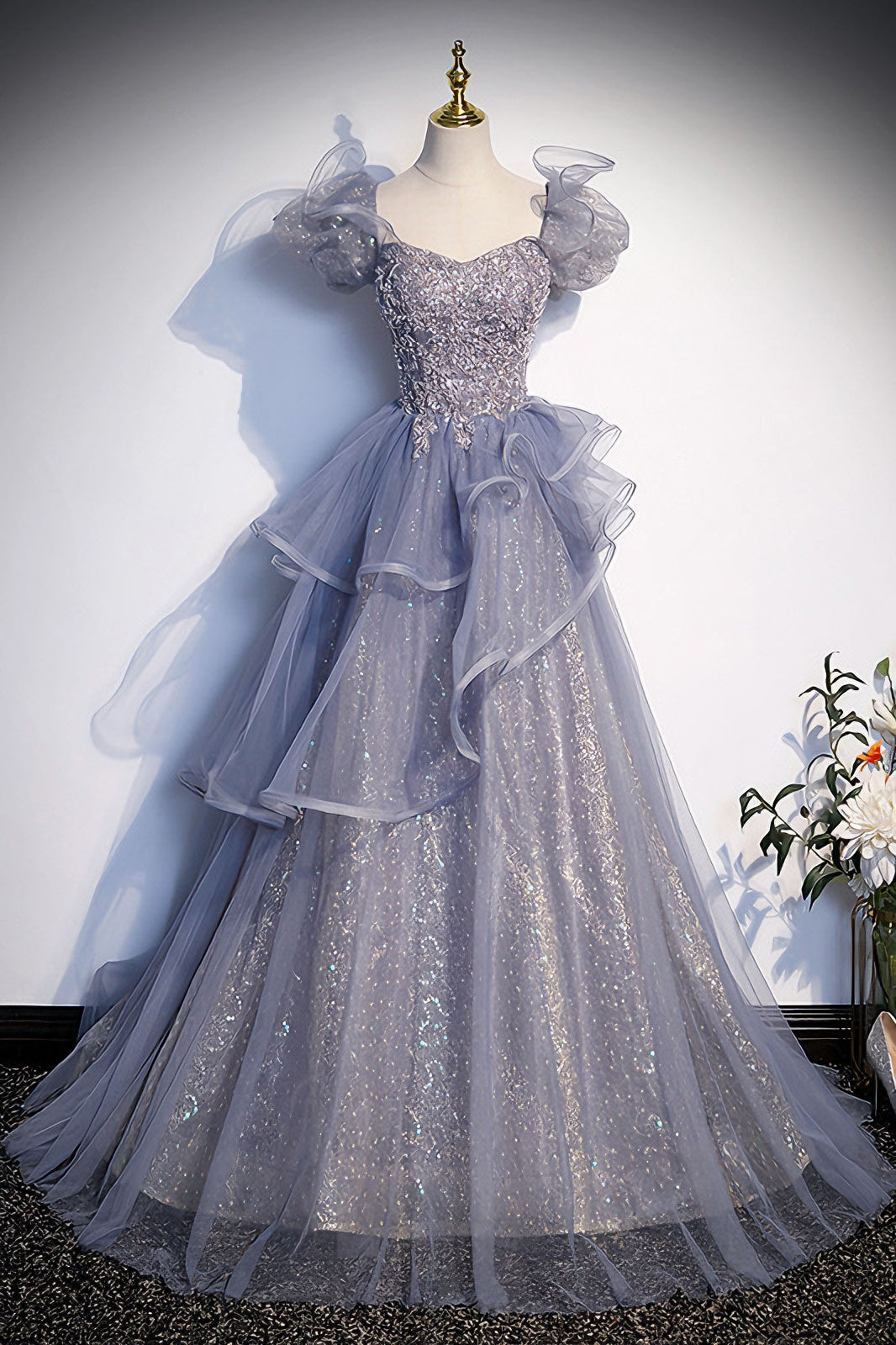 acelimosf™-French princess dress party dress coming of age ceremony evening dress