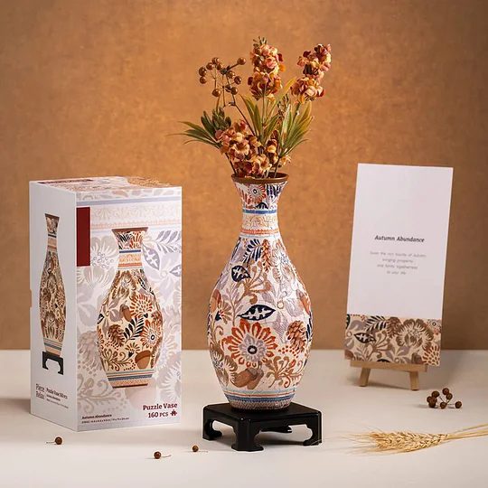 💐3d Jigsaw Puzzle Vase