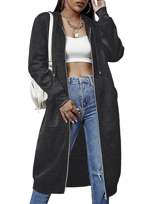 $10 off—this week only!🔥Women Casual Zip up Fleece Hoodies