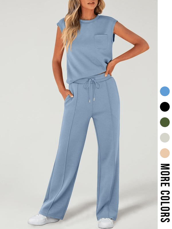 LAST DAY 49% OFF🔥Two Piece Sets for Women Summer Sleeveless