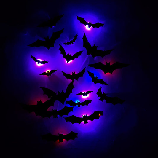 🦇Halloween 3D Lighted Bats