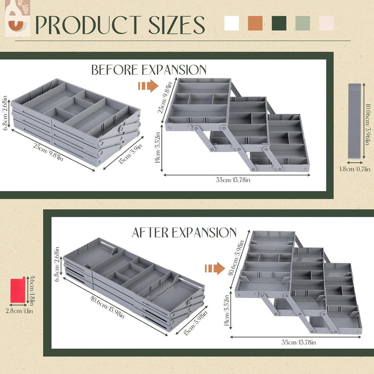 Multi-Level Smart Drawer Organizer – acelimosf.com