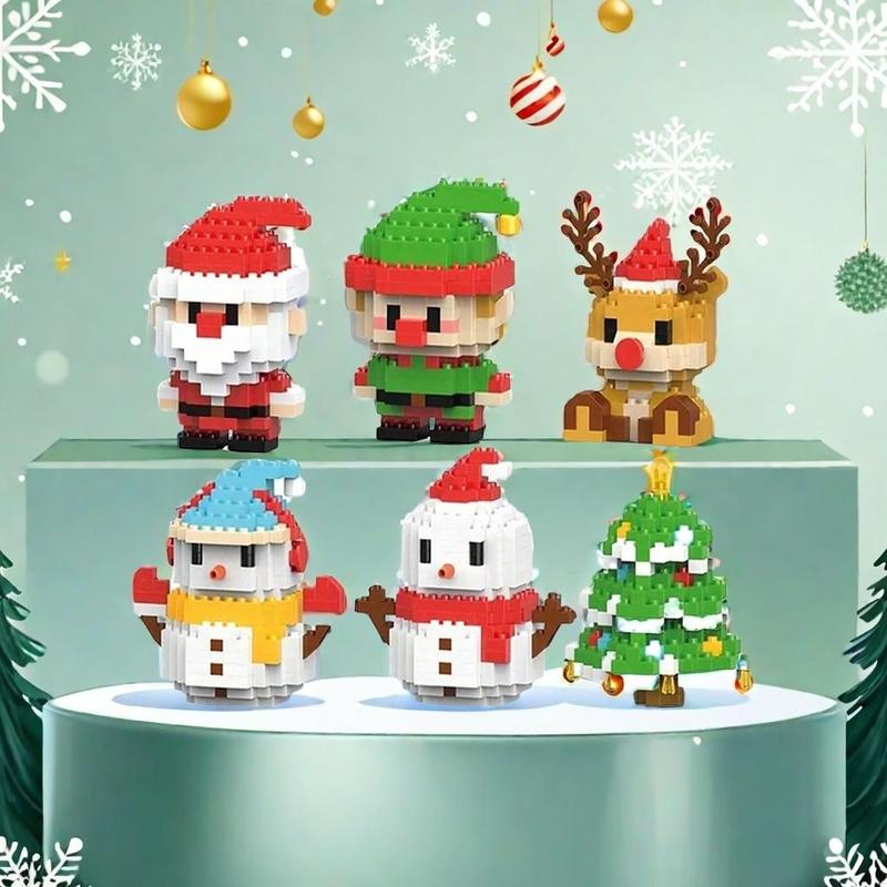 🔥🎄Santa Claus Design Building Blocks Toy