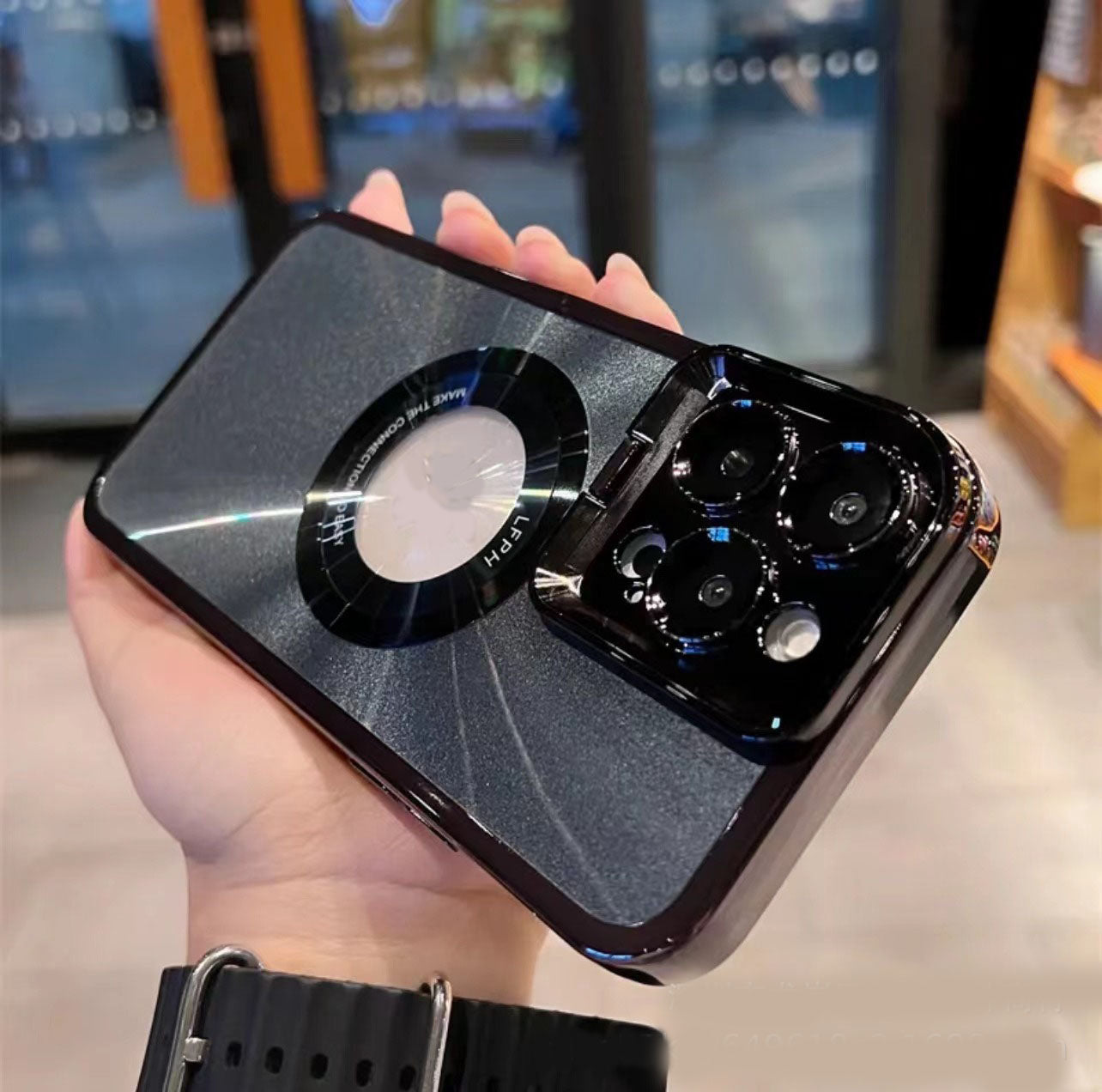 Magnetic iPhone Case With Lens Mount