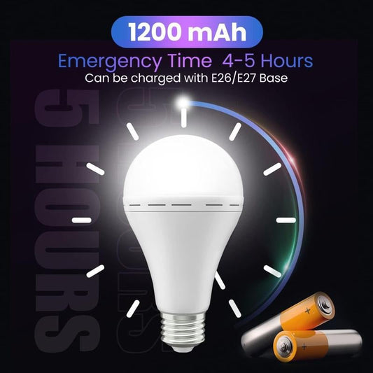 Rechargeable Emergency Light Bulbs