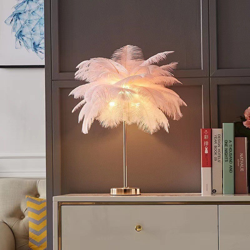 Warm Feather Night Light