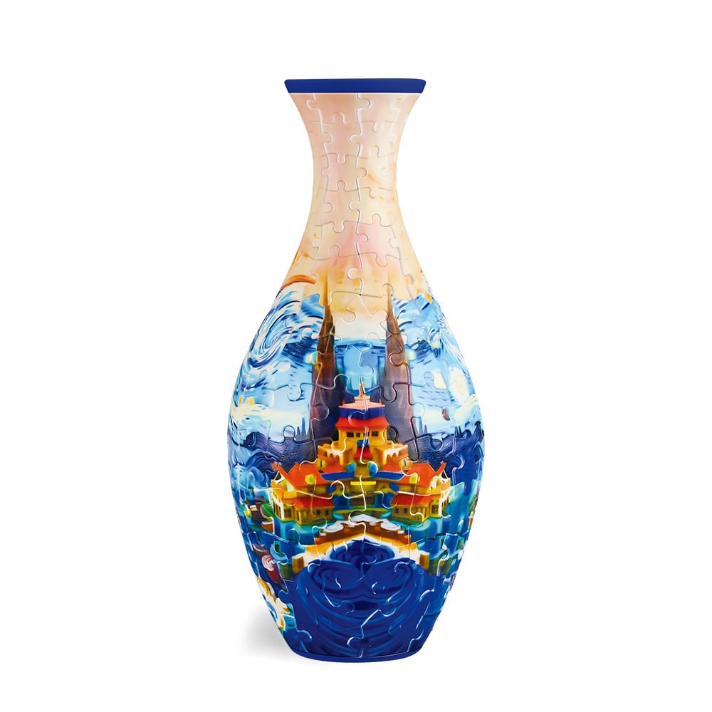 💐3d Jigsaw Puzzle Vase