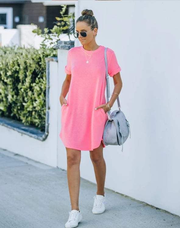 Short Sleeve T-shirt Dress