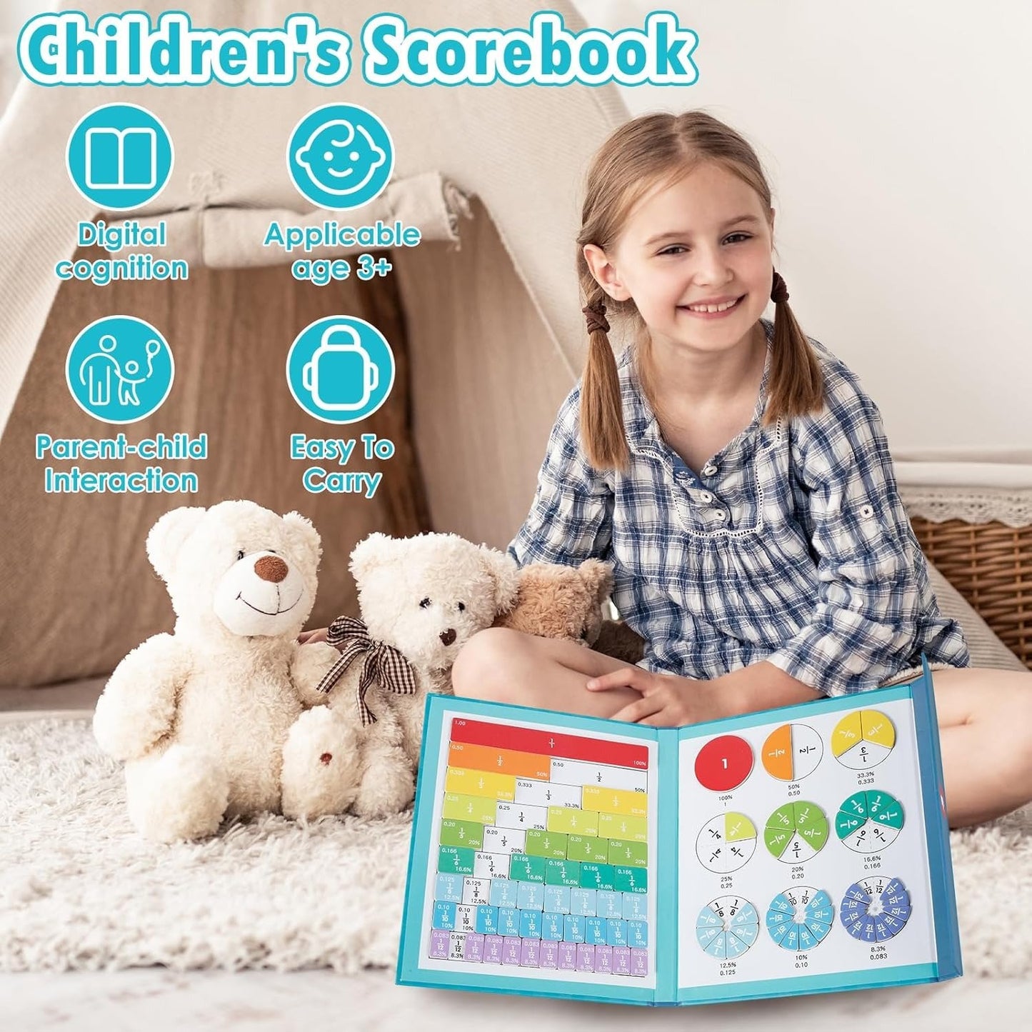 ⭐ STEM Magnetic Math Master Set - 102 pcs! ⭐