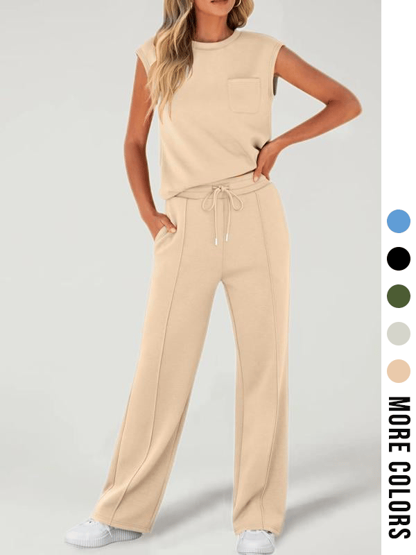 LAST DAY 49% OFF🔥Two Piece Sets for Women Summer Sleeveless