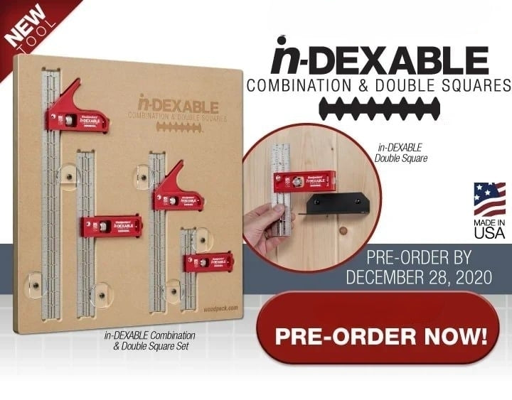 Unlock Precision and Versatility with our Woodpecker Combination and Double Square