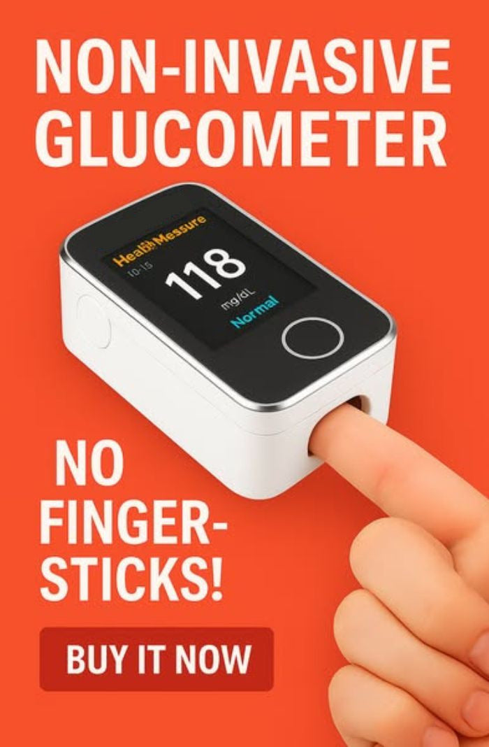 Non-Invasive Blood Glucose Monitor — 5-Second Readout | 99% Accuracy 8 ...