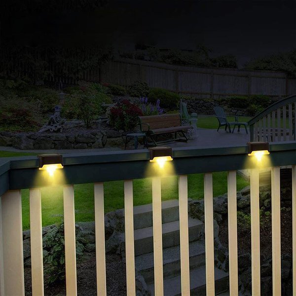 LED Solar Lamp Path Staircase Outdoor Waterproof Wall Light-BUY MORE SAVE MORE
