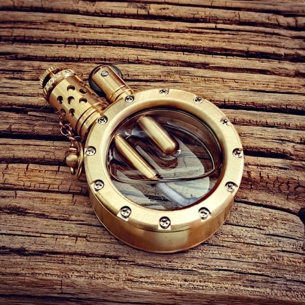 Retro Transparent Kerosene Lighter - Buy 2 Free Shipping