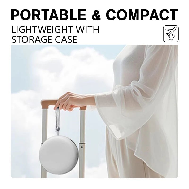 🎁 Ergonomic Memory Foam U-Shaped Travel Neck Pillow