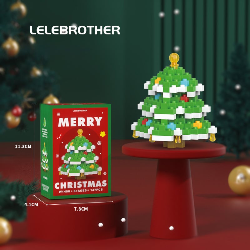 🔥🎄Santa Claus Design Building Blocks Toy