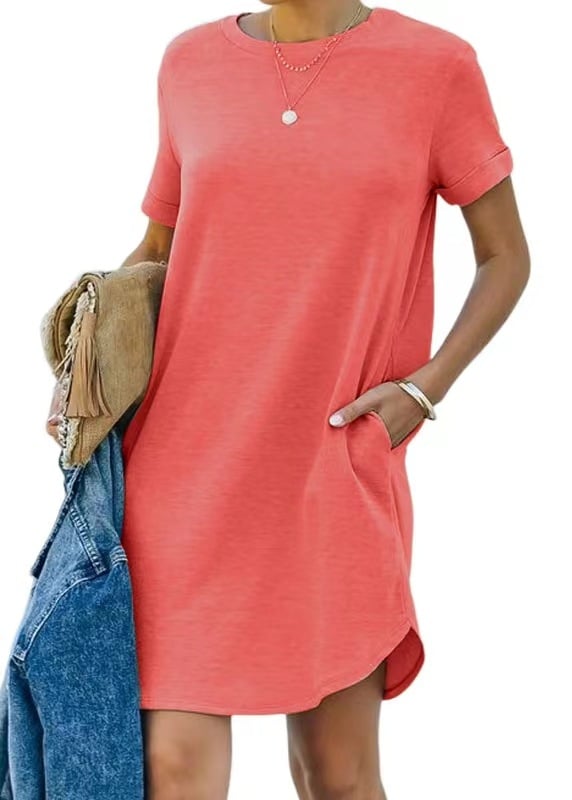 Short Sleeve T-shirt Dress