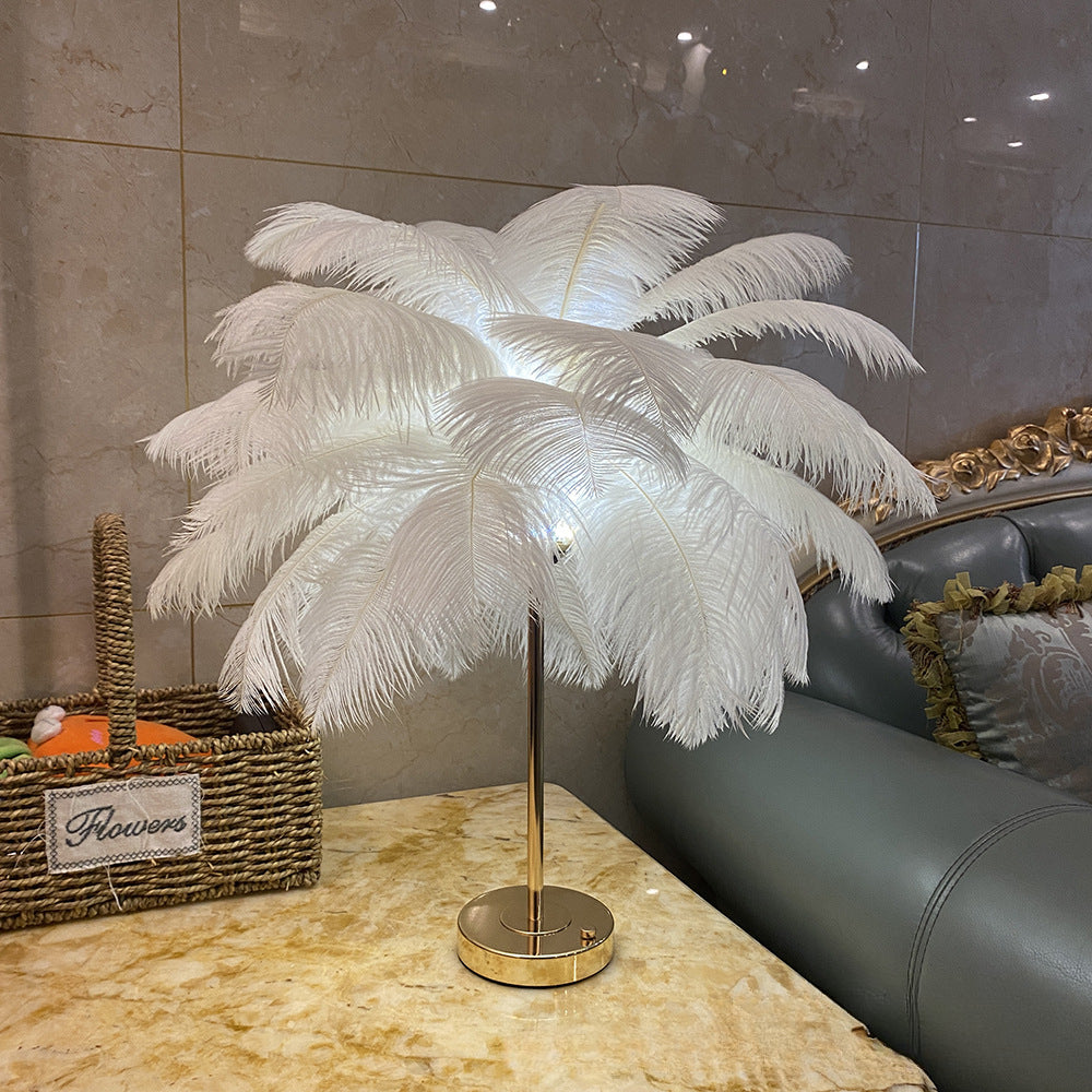 Warm Feather Night Light