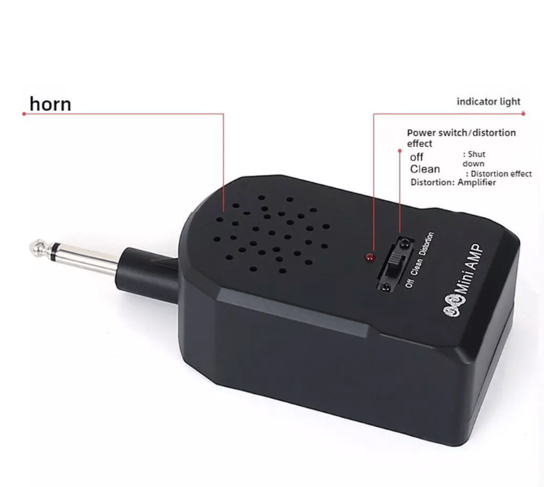 JA-01 Mini Guitar AMP Portable Electric Guitar Amplifier