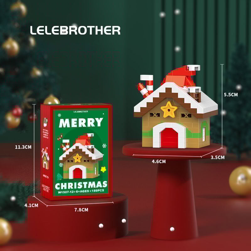 🔥🎄Santa Claus Design Building Blocks Toy