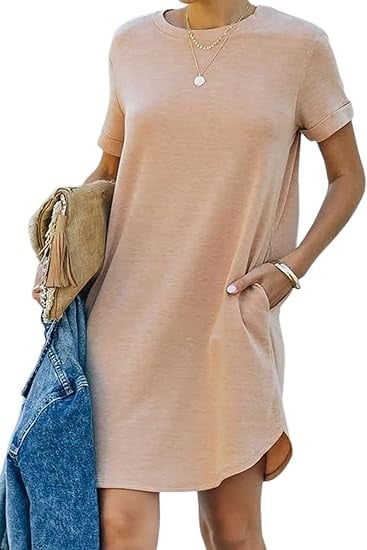 Short Sleeve T-shirt Dress