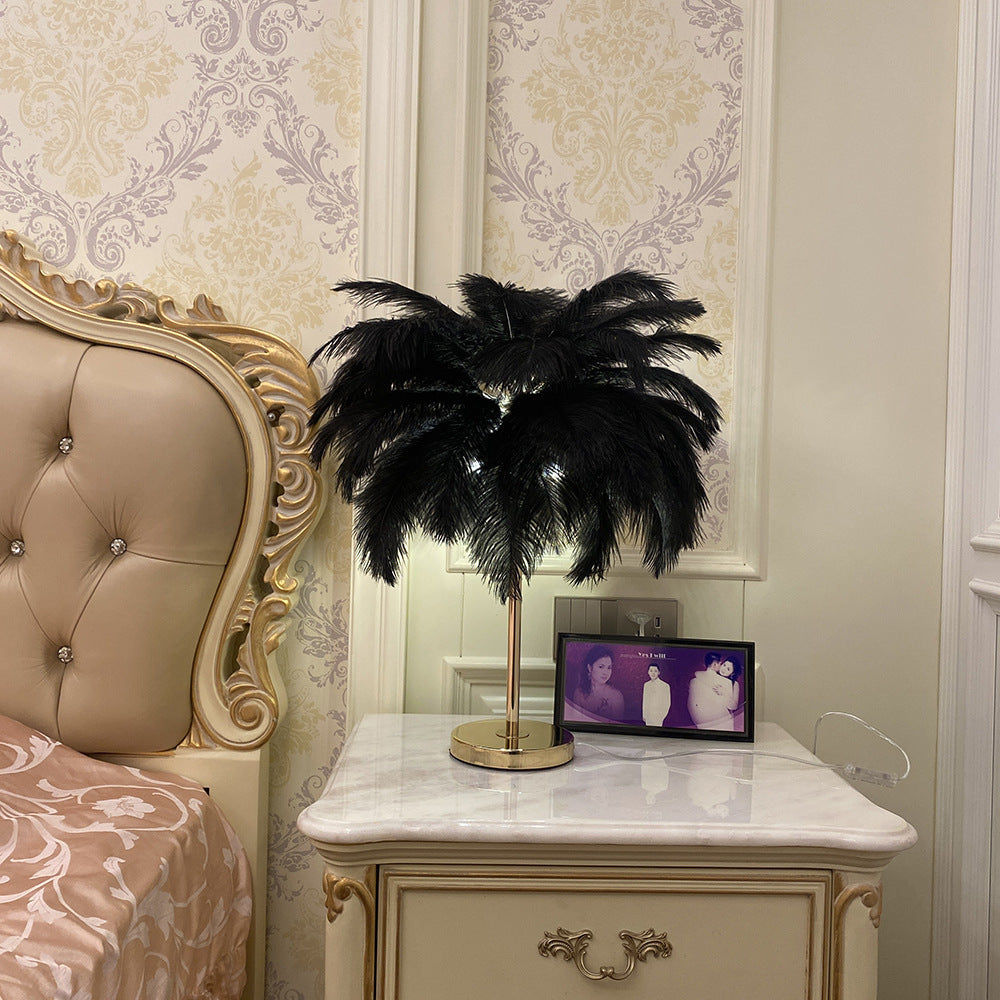 Warm Feather Night Light