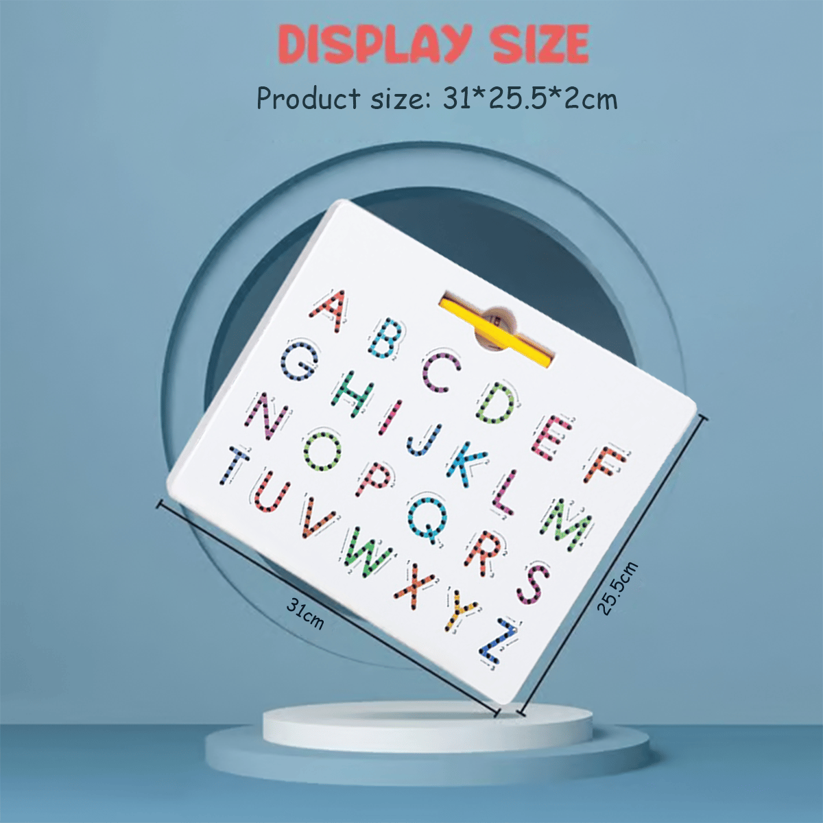 Double Sided Magnetic Letters Board