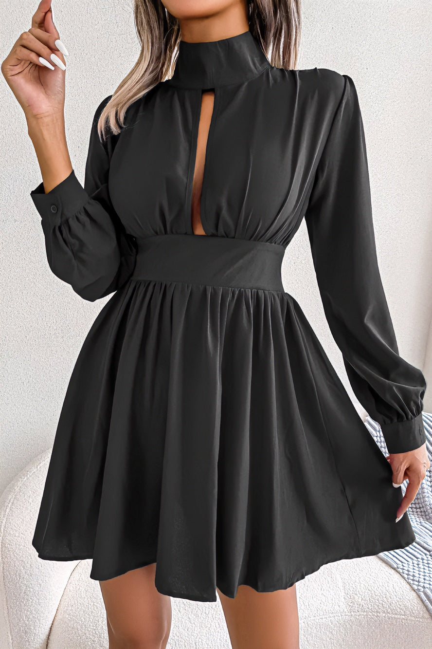 acelimosf™-Sexy Hollow Waist Swing Dress