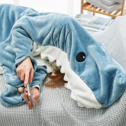 Shark Blanket Flannel Loungewear